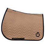 Вальтрап конкурный Quilted Wave Jersey Jumping Saddle Pad