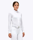 Блузка женская для соревнований Jersey Mesh L/S Competition Shirt w/ Logo