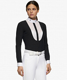 Блузка женская Lacey Drop Bib L/S