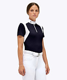 Блузка женская для соревнований Jersey S/S Zip Competition Polo w/ Jersey