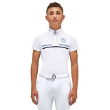 Футболка мужская детская для соревнований Ct Orbit Print Jersey S/S Zip Competition